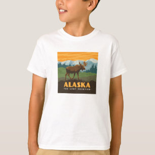 Alaska eland aan de grens t-shirt
