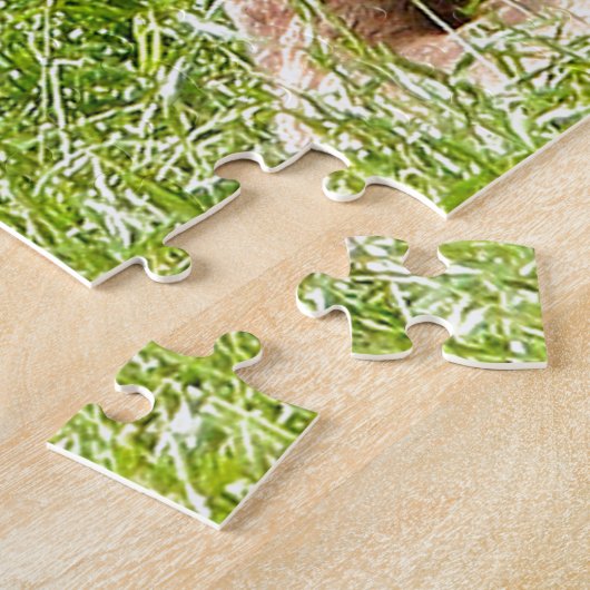 Alaska eland ontspannen legpuzzel (Zijkant)