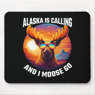 Alaska Eland Toeristische Reis Grappige Eland Avon Muismat