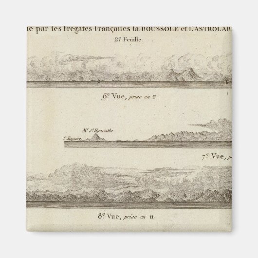 Alaska en British Columbia Magneet (Voorkant)