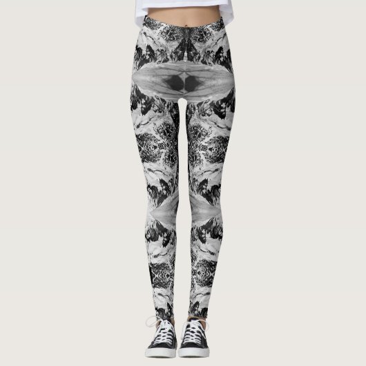  Alaska eskimo Malamute sled race Leggings (Voorkant)