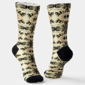 Alaska eskimo Malamute sled race Sokken (Gebogen)