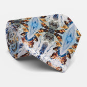 Alaska eskimo Malamute sled race Stropdas (Opgerold)