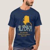 Alaska familie cruise vakantie t-shirt (Voorkant)