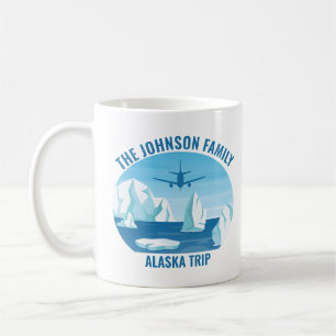 Alaska Familie Vakantie Custom Keepsake Souvenir Koffiemok