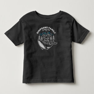 Alaska Familiegroep Cruise Reis Walvisspotten Kinder Shirts