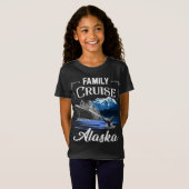 Alaska Family Cruise Mannen Vrouwen en Kinder T-shirt (Voorkant volledig)