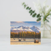 Alaska Farming Briefkaart (Staand voorkant)