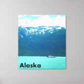 Alaska Ferry Canvas Afdruk (Voorkant)