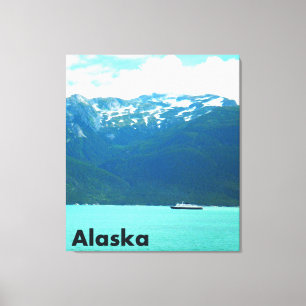 Alaska Ferry Canvas Afdruk