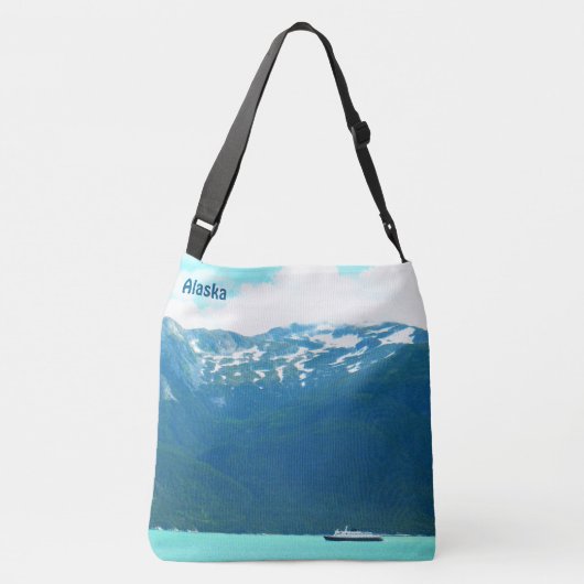 Alaska Ferry Crossbody Tas (Achterkant)