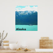 Alaska Ferry Poster (Keuken)