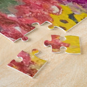 Alaska Fireweed Jigzaag Puzzle Legpuzzel (Zijkant)