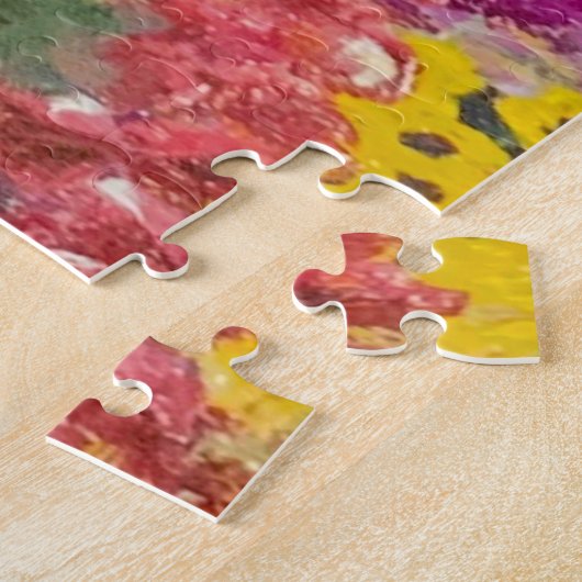 Alaska Fireweed Jigzaag Puzzle Legpuzzel (Zijkant)