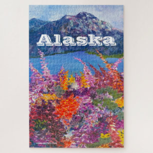 Alaska Fireweed Jigzaag Puzzle Legpuzzel
