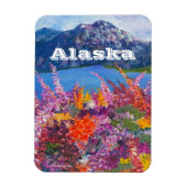 Alaska Fireweed Magnet Magneet (Verticaal)