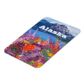 Alaska Fireweed Magnet Magneet (Linkerzijde)