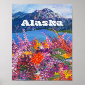 Alaska Fireweed Matt Poster (Voorkant)