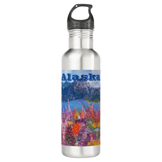 Alaska Fireweed Waterfles (Voorkant)