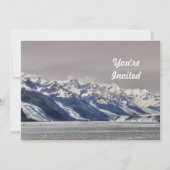 Alaska Fjord Glacier Landschap Foto van Birthday Kaart (Voorkant)