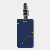 Alaska Flag Bagagelabel (Voorkant verticaal)