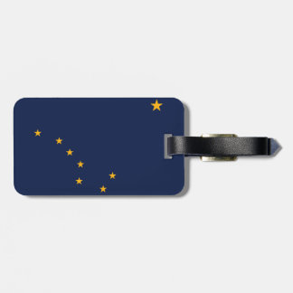 Alaska Flag Bagagelabel