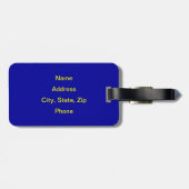 ALASKA FLAG BAGAGELABEL (Achterkant horizontaal)