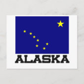 Alaska Flag Briefkaart (Voorkant)