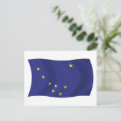 Alaska Flag Briefkaart (Staand voorkant)