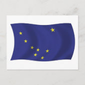 Alaska Flag Briefkaart (Voorkant)