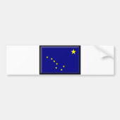 Alaska Flag Bumpersticker (Voorkant)