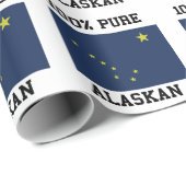 Alaska Flag Cadeaupapier (Rol Hoek)