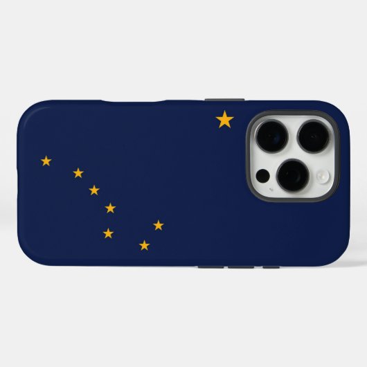 Alaska Flag Case-Mate iPhone Case (Achterkant (horizontaal))
