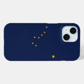 Alaska Flag Case-Mate iPhone Case (Achterkant (horizontaal))