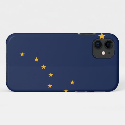 Alaska Flag Case-Mate iPhone Case (Achterkant (horizontaal))