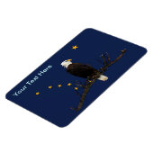 Alaska Flag en Eagle Magneet (Linkerzijde)