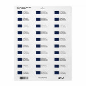 Alaska Flag Etiket (Full Sheet)