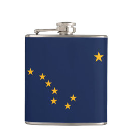 Alaska Flag Heupfles