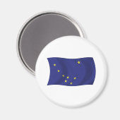 Alaska Flag Magnet (Voorkant / Achterkant)