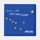 Alaska Flag Magnet (Voorkant)