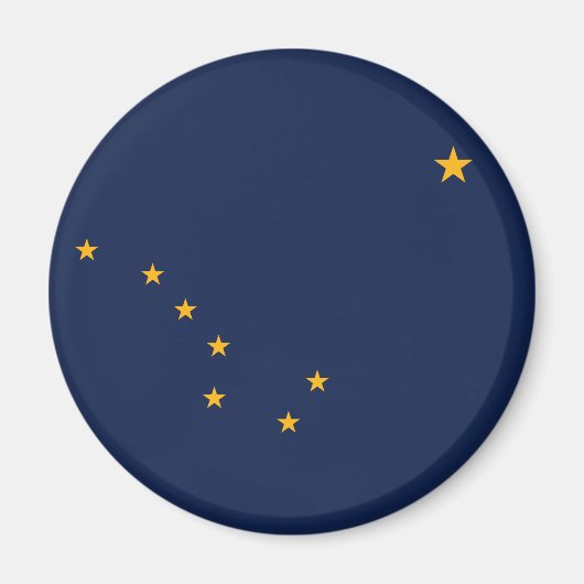 Alaska Flag Magnet (Voorkant)