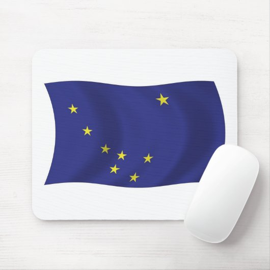 Alaska Flag Mousepad Muismat (Met muis)