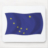 Alaska Flag Mousepad Muismat (Voorkant)