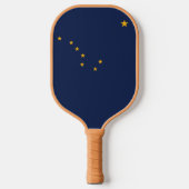 Alaska Flag Pickleball Paddle (Voorkant)