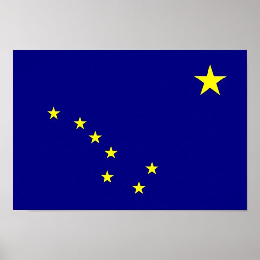 Alaska Flag Poster (Voorkant)