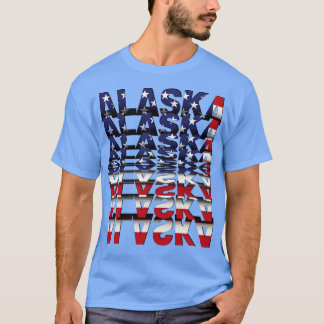 Alaska Flip Text, effect T-shirt