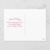 Alaska Floatplane Landscape Foto Kerstmis Feestdagenkaart (Achterkant)