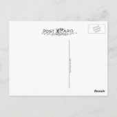 Alaska Forest Fire 1940's Briefkaart (Achterkant)