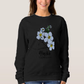 Alaska Forget Me Not Flower Trui (Voorkant)