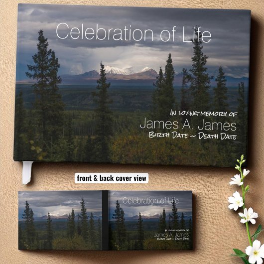 Alaska fotografie Memorial Gastenboek